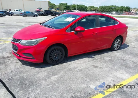 2016 Chevrolet Cruze Lt Auto из США, поврежденный, VIN 1G1BE5SM9G7311301